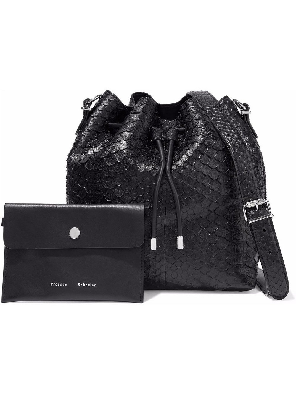 Proenza Schouler Python Bucket Bag